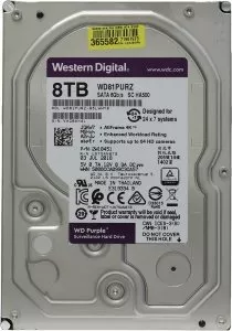 Жесткий диск Western Digital Purple (WD81PURZ) 8000Gb фото