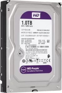 Жесткий диск Western Digital Purple Surveillance 1TB WD10EJRX фото