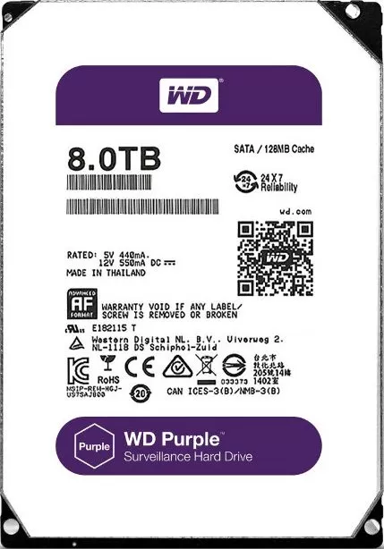 Western Digital Purple (WD80PUZX)