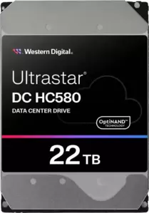 Western Digital Ultrastar DC HC580 22TB WUH722422ALE604