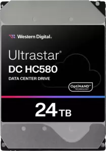 Western Digital Ultrastar DC HC580 24TB WUH722422ALE6L4