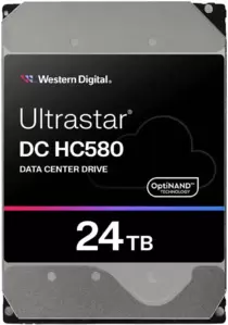 Western Digital Ultrastar DC HC580 24TB WUH722424ALE604
