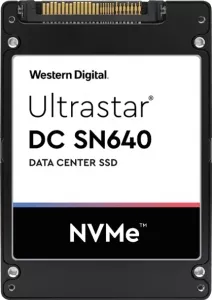 Жесткий диск SSD Western Digital Ultrastar DC SN640 (WUS4BB038D7P3E1) 3840Gb фото
