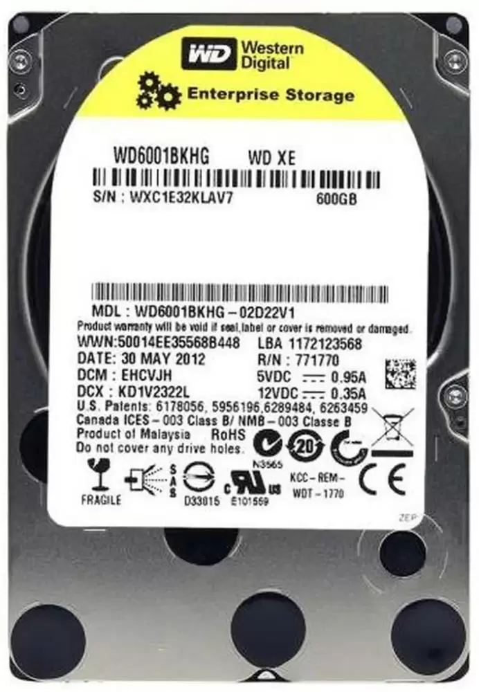 Western Digital XE 600GB (WD6001BKHG)