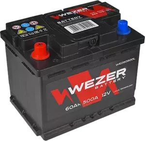 Аккумулятор Wezer WEZ60500L (60Ah) фото