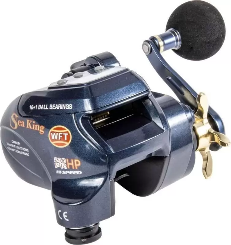 Рыболовная катушка WFT Sea King 550PR HP LH 1D-A-693-550 фото 2
