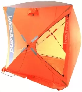 Зимняя палатка куб Woodland Ice Fish 2 (оранжевый) фото