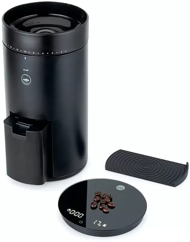 Аккумуляторная кофемолка Wilfa Uniform + black WSFBS-200B фото