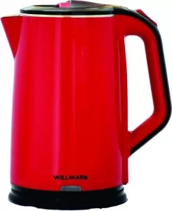 Электрочайник Willmark WEK-2012PS (красный/черный) фото
