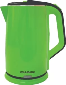 Электрочайник Willmark WEK-2012PS (зеленый/черный) фото
