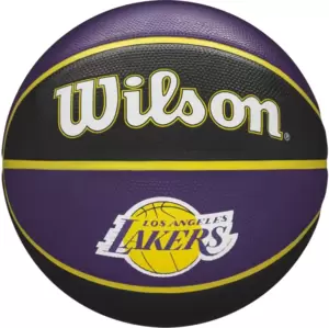 Баскетбольный мяч Wilson Nba Team Tribute La Lakers WTB1300XBLAL (7 размер) фото