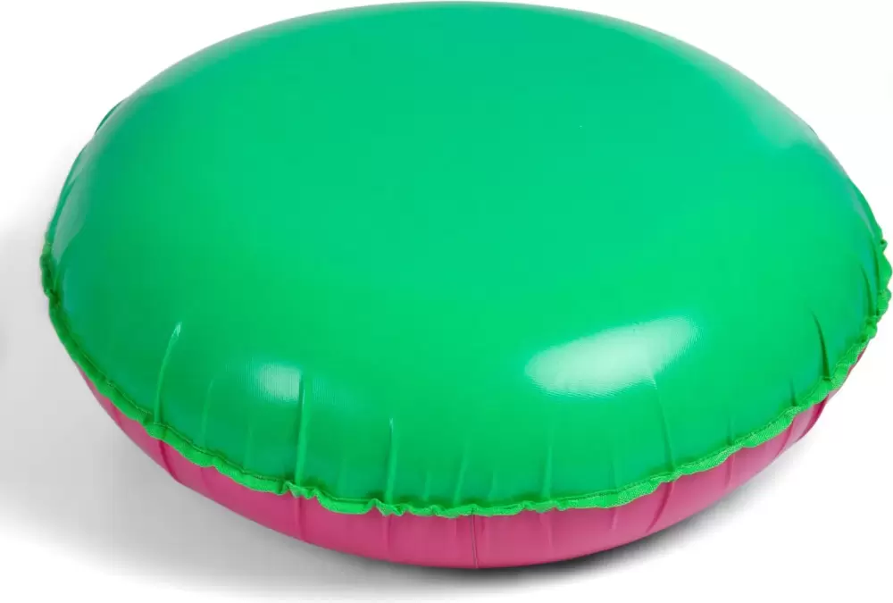 Тюбинг-ватрушка Winter Star 9926588 (зеленый/розовый) фото