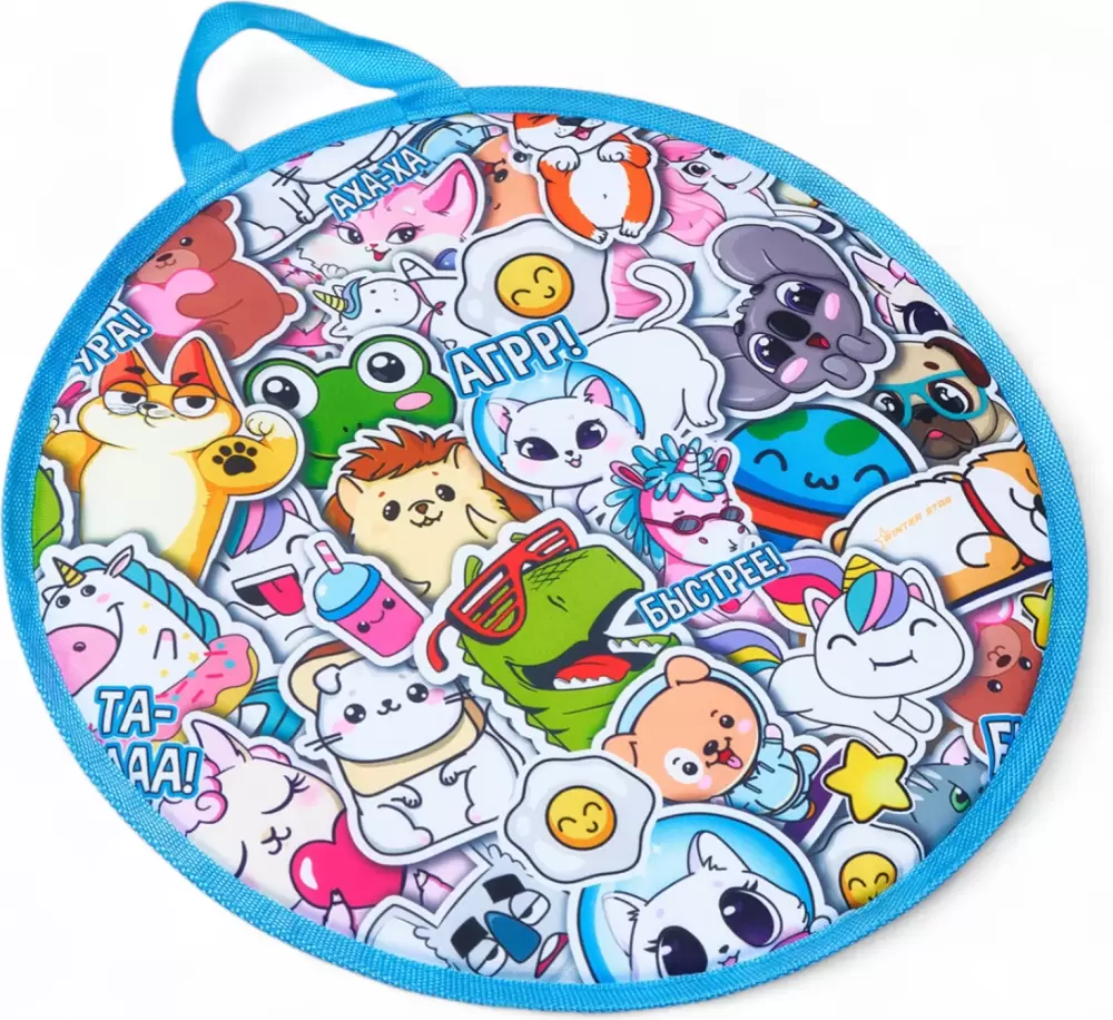 Санки-ледянка Winter Star Стикер / 10883359 фото