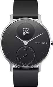 Гибридные умные часы Withings Steel HR 36mm Black фото