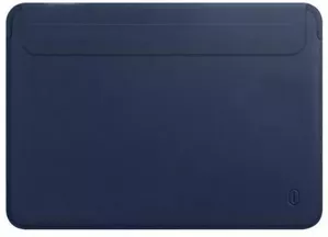 Чехол Wiwu для APPLE Macbook 14.2 2021 Skin New Pro 2 Leather Sleeve Blue 6936686401524 фото