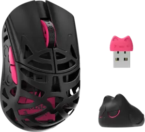 Игровая мышь WLMouse Beast Miao Omron (черный) фото