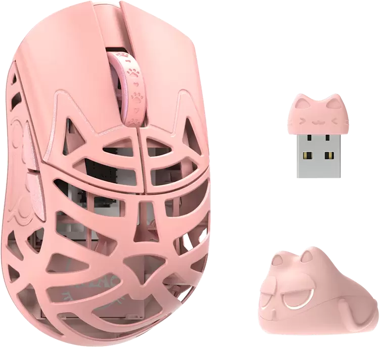 WLMouse Beast Miao Omron (розовый)