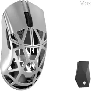 Игровая мышь WLMouse Beast X Max Omron Solid Sides (серебристый) фото