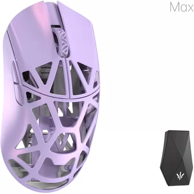 WLMouse Beast X Max Omron Solid Sides (сиреневый)