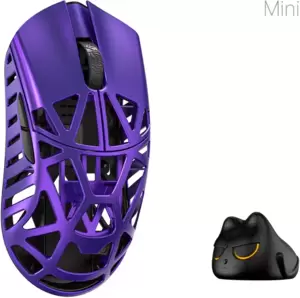 Игровая мышь WLMouse Beast X Mini Pro Omron Solid Slits (фиолетовый) фото