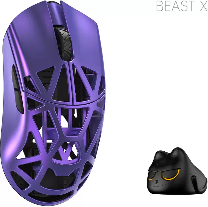 WLMouse Beast X Pro Omron Solid Sides (фиолетовый)