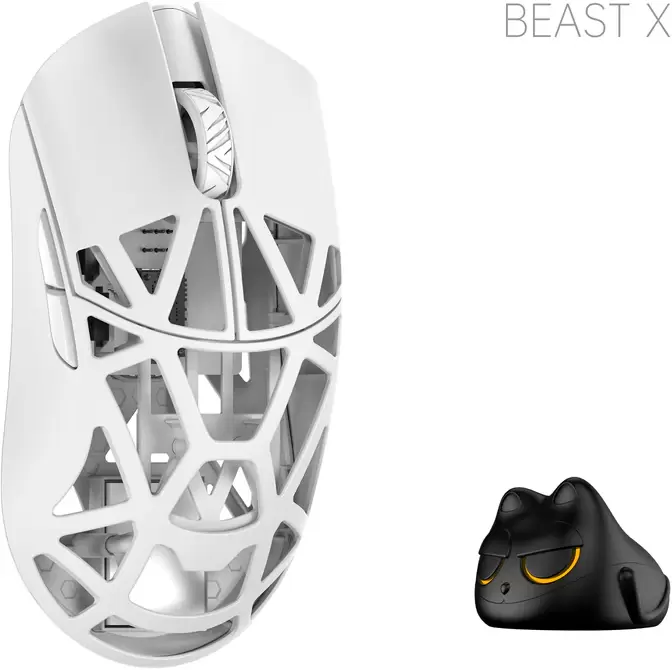 WLMouse Beast X Pro Omron Solid Slits (белый)