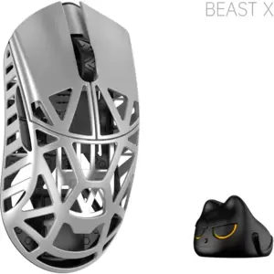 WLMouse Beast X Pro TTC Nihil Solid Sides (серебристый)