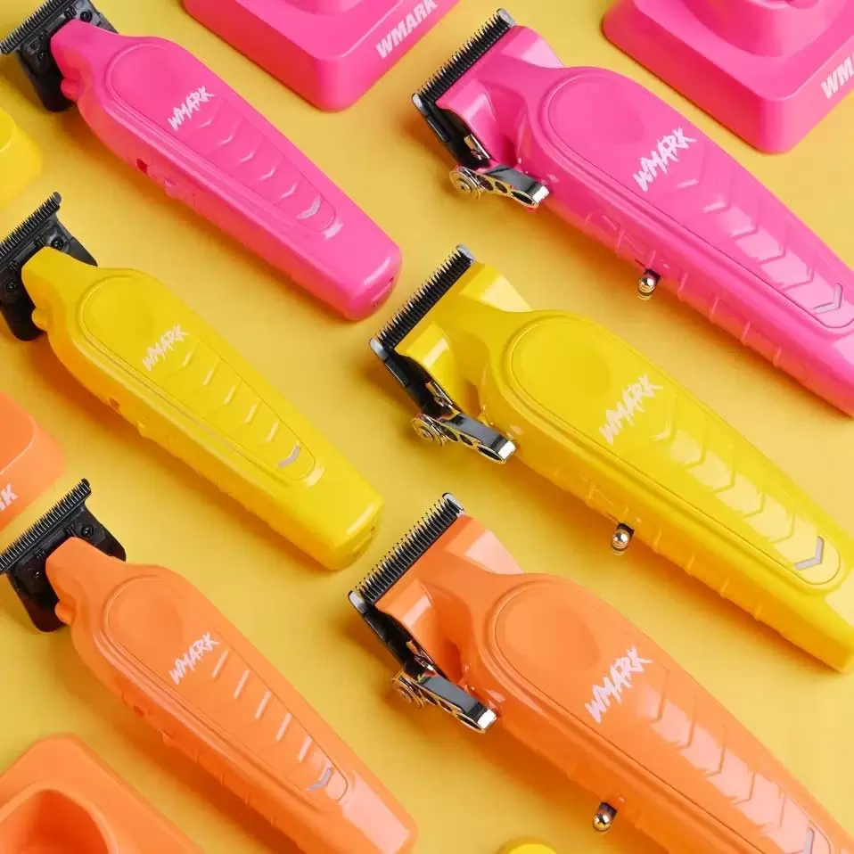 Машинка для стрижки волос Wmark NG-139 (оранжевый) фото