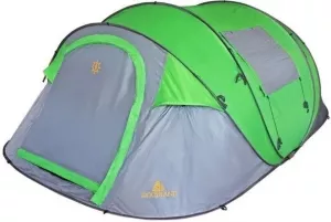 Кемпинговая палатка Woodland Solar Quick 3 (серый/зеленый) фото
