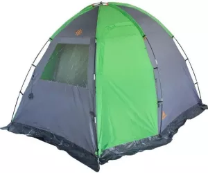 Кемпинговая палатка Woodland Solar Wigwam 3 (серый/зеленый) фото