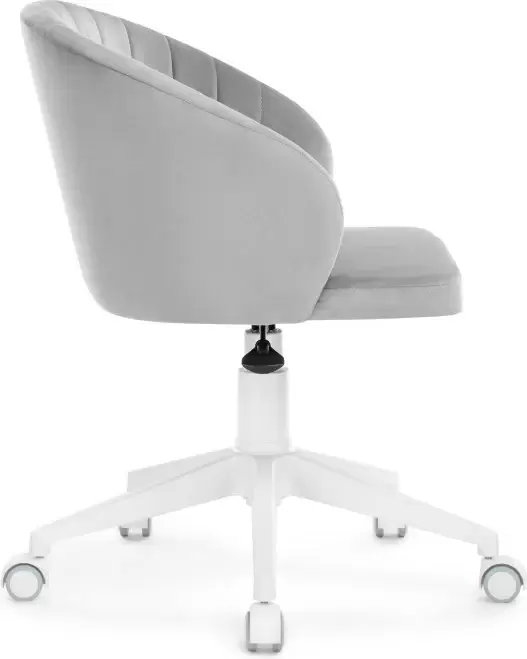 Офисное кресло Woodville Тибо / 464231 (confetti silver серый/белый) фото