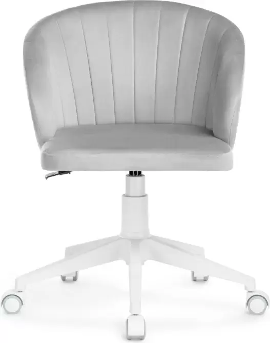Офисное кресло Woodville Тибо / 464231 (confetti silver серый/белый) фото