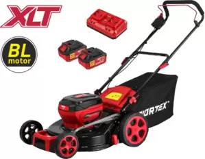 Газонокосилка аккумуляторная Wortex CLM 4536 XLT Set 2334120 (с 2-мя АКБ) фото