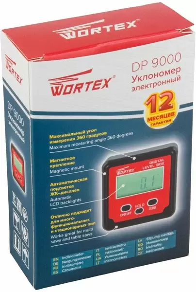Уклономер Wortex DP 9000 фото
