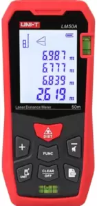 Лазерный дальномер UNI-T LM50A фото