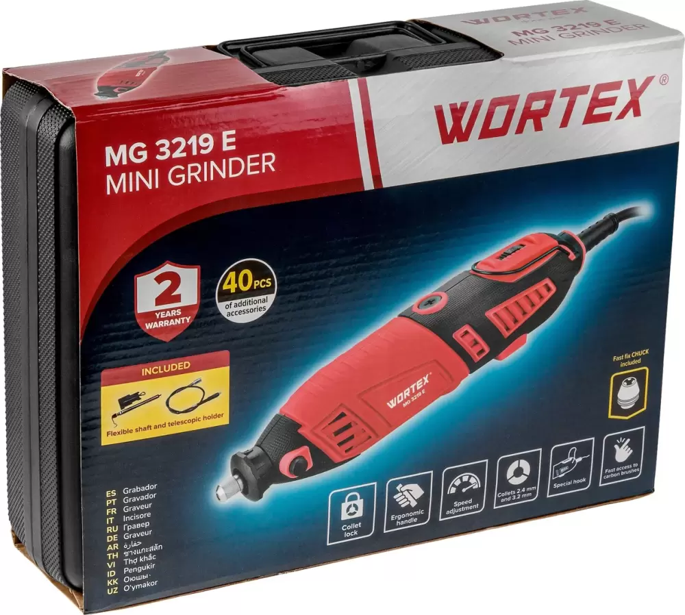 Прямошлифовальная машина Wortex MG 3219 E (1333745) фото