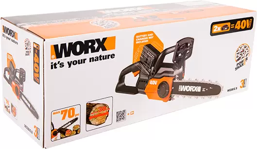 Цепная пила Worx WG381E.9 фото