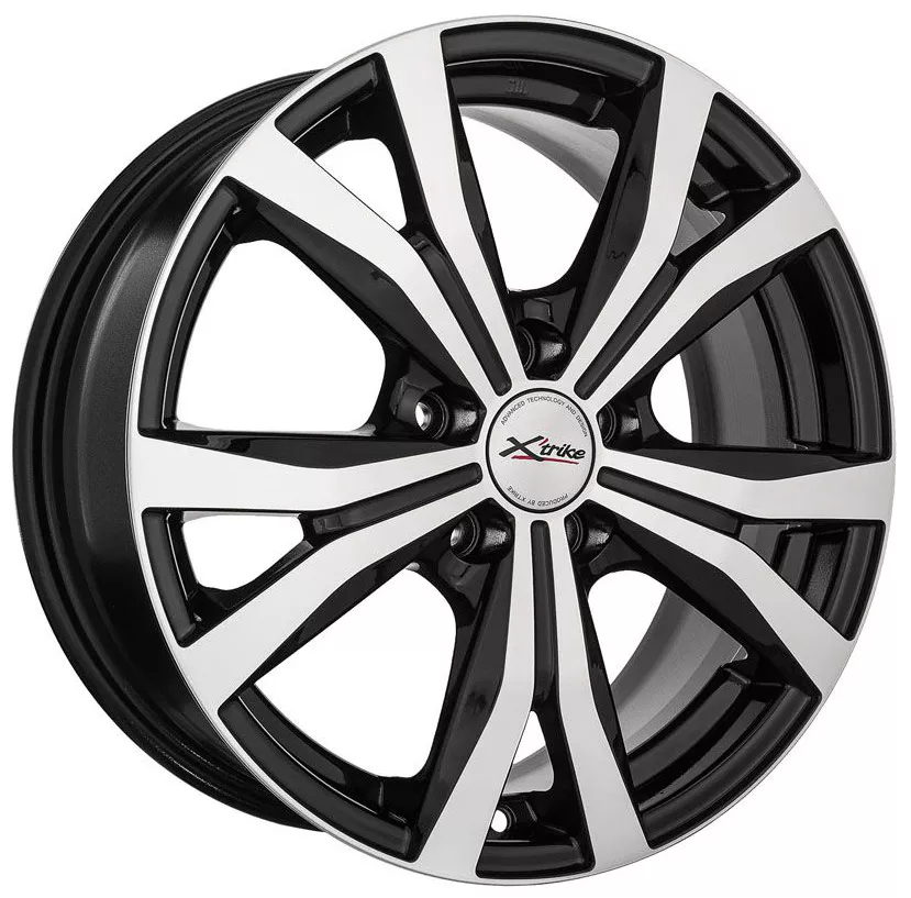 X-trike X-119 BK/FP 6,5x16 5x114,3 ET45 D67,1