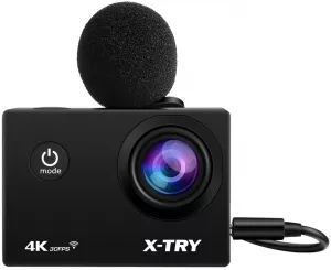 Экшн-камера X-TRY XTC185 EMR Battery + СЗУ 4K WIFI фото