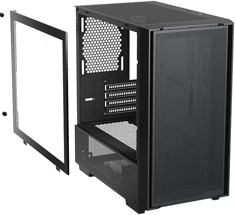 Корпус XASTRA A400M 3FRGB (черный) фото