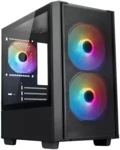 Корпус XASTRA A400M 3FRGB (черный) фото