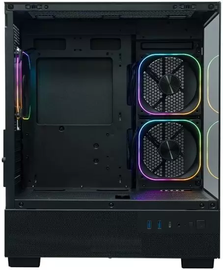 Корпус XASTRA Q400M 3ARGB-FG-C6-UC (черный) фото