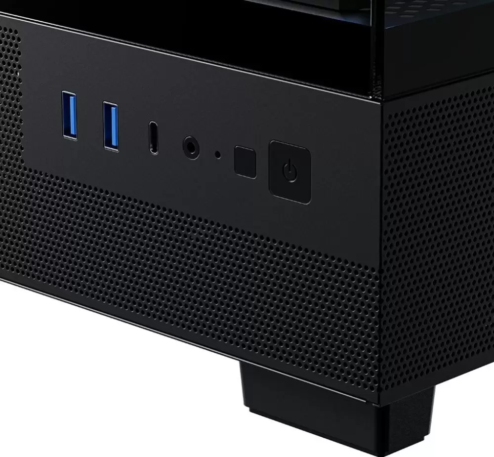 Корпус XASTRA Q400M 5ARGB-FG-C6-UC (черный) фото