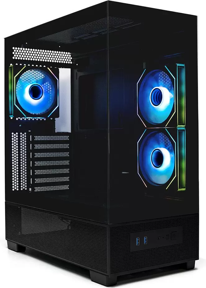 Корпус XASTRA Q500 6ARGB-C10-UC (черный) фото