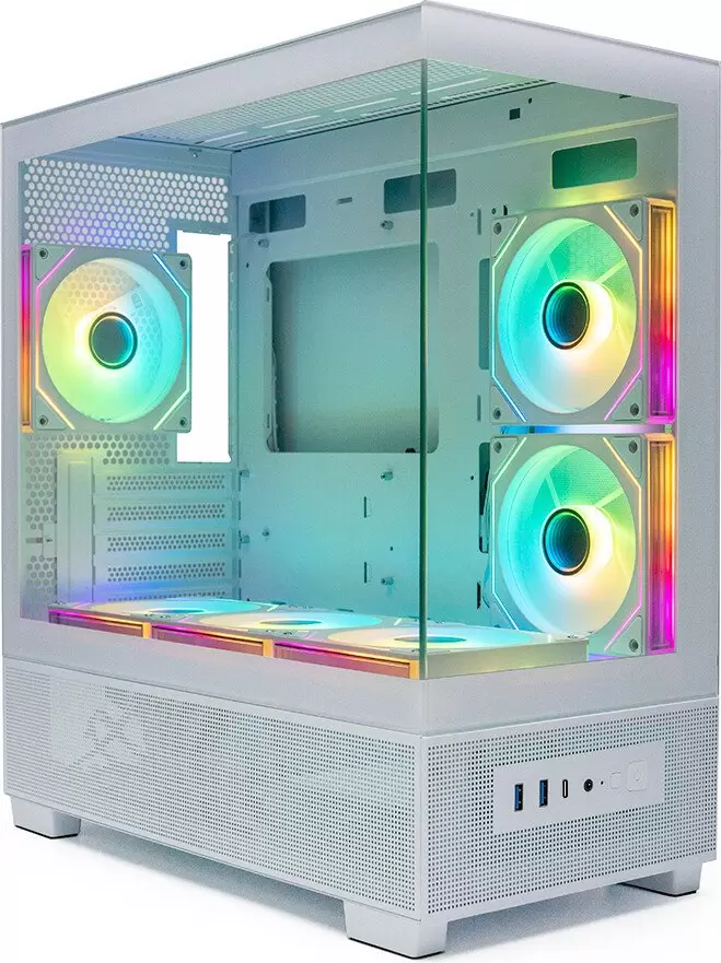 Корпус XASTRA Q500M 3ARGB-C10 (белый) фото