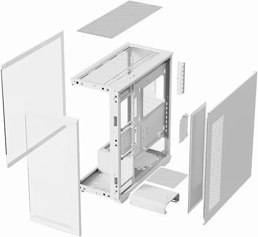 Корпус XASTRA Q600 6FM12A-C10-UC (белый) фото