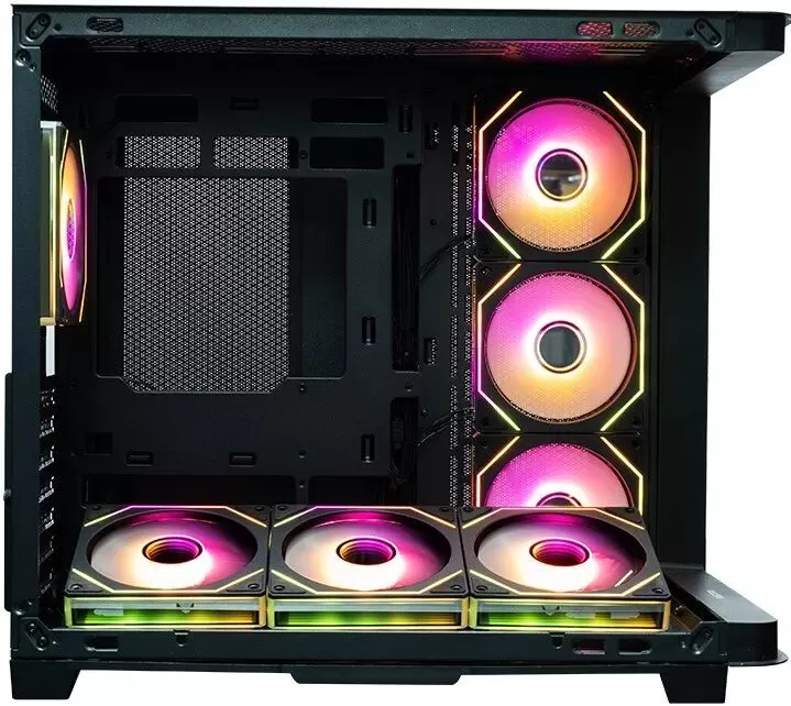 Корпус XASTRA QR600 7ARGB C10-UC (черный) фото 5