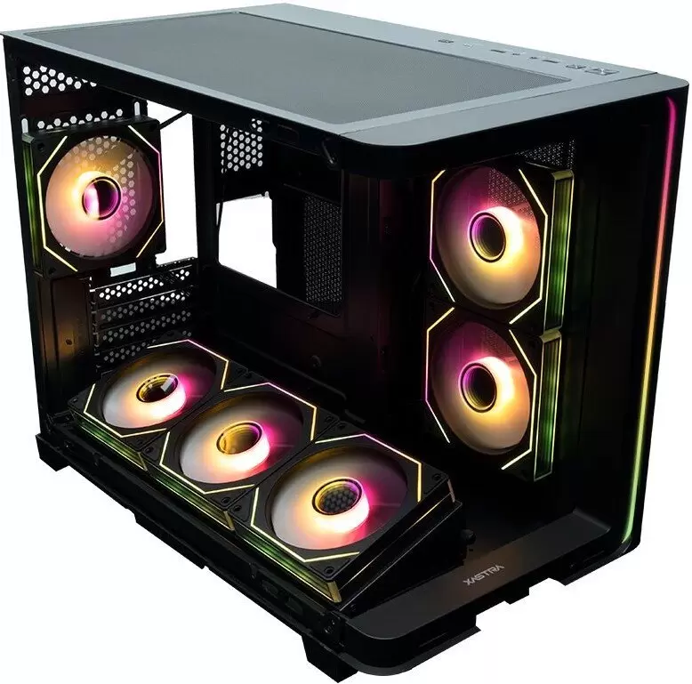 Корпус XASTRA QR600M 6ARGB C10-UC (черный) фото 6