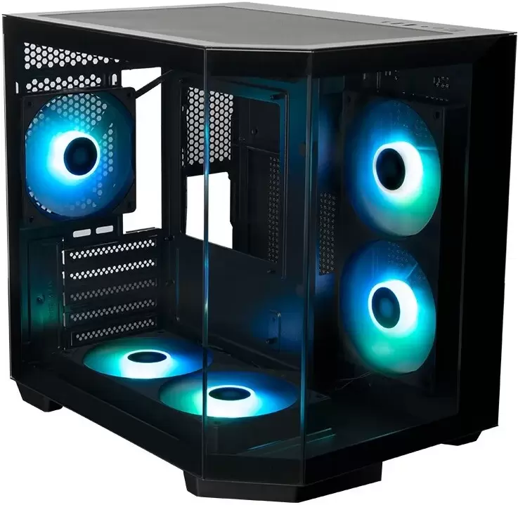 Корпус XASTRA QT400M 5ARGB-FC-C6-AC (черный) фото 5
