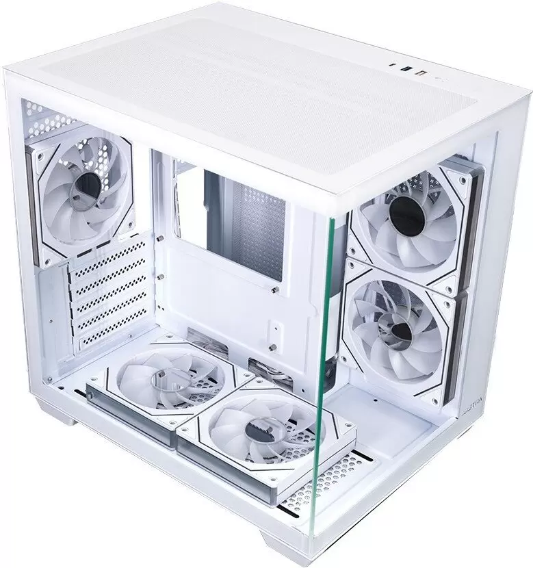 Корпус XASTRA QW400M 5ARGB-C6-AC WH QW400M-5FM12A-C6-AC-WH (белый) фото 5